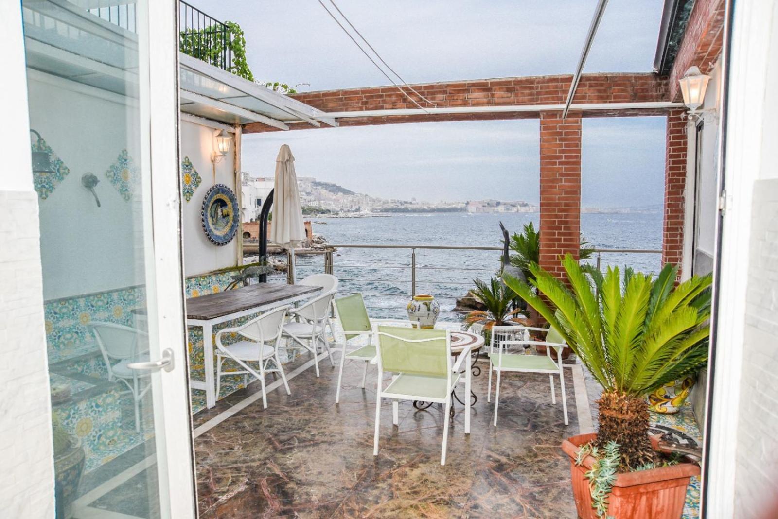 La Casa Sul Mare Lägenhet Neapel Exteriör bild